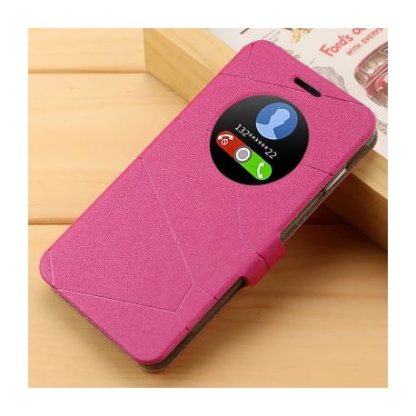 Asus Zenfone 5 A501CG A500KL - ružové flipové puzdro