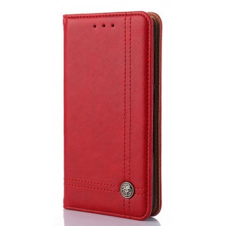 Asus Zenfone 5 A501CG A500KL - červené PU kožené pouzdro