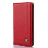 Asus Zenfone 5 A501CG A500KL - czerwona skórzana torba z PU