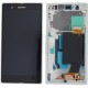 Sony Xperia Z L36h LT36 C6606 C6603 c6602 - Černý LCD displej s rámečkem + dotyková vrstva, dotykové sklo, dotyková deska
