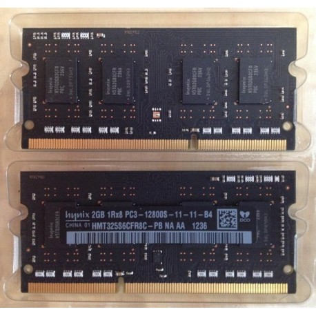 Operačnej pamäte RAM 4GB DDR3 1600MHz Apple Mac Mini, Mac Book - Hynix 1Rx8 PC3 12800S