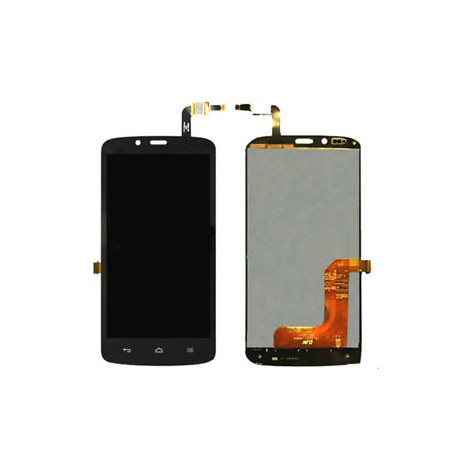 Huawei Honor Holly 3G / Honor 3C Play / Hol-U19 Hol-T00 HOL-U10 - Czarny LCD warstwa kontaktowa + szkło kontaktowe, płytka stykowa