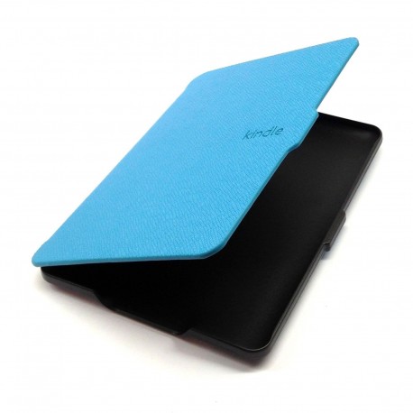 Kindle Paperwhite - svetlo modré puzdro na čítačku kníh - magnetické - PU koža - ultratenký pevný kryt