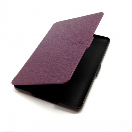 Kindle Paperwhite - purple pouch reader of books - Magnetic - PU leather - an ultra-thin hard cover
