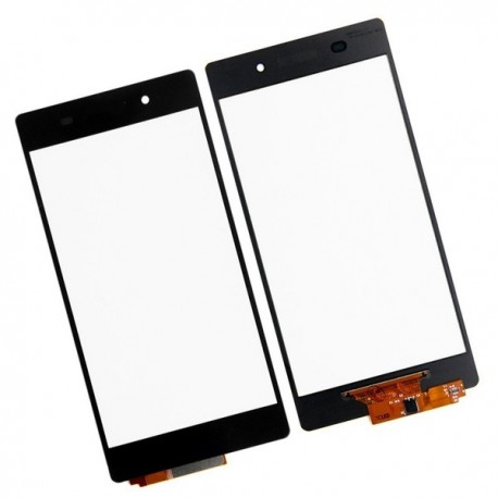 Sony Xperia Z2 L50w D6502 D6503 D6543 - Czarny panel dotykowy, szkło dotykowe, tabliczka dotykowa