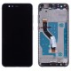 Huawei P10 Lite - black LCD with frame + touch pad, touch glass, touch panel