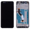 Huawei P10 Lite - černý LCD displej s rámečkem + dotyková vrstva, dotykové sklo, dotyková deska