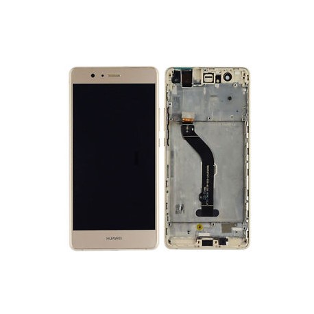 Huawei P9 Lite L23 L23 L23 L53 - Złoty panel dotykowy + wyświetlacz LCD z ramką