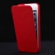 Apple iPhone 5 5S - Luxury PU leather - red case