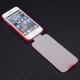 Apple iPhone 5 5S - Luxusní PU kůže - červené pouzdro