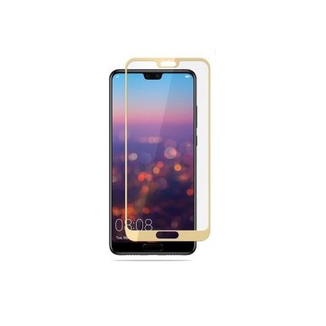 Protective hardened glass for Huawei P20 - Gold