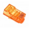 RJ45 Connector - UTP CAT5 CAT5E 8P8C - Universal Yellow