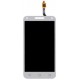 Alcatel One Touch U5 3G 4047 4047D 4047G OT4047 OT4047G OT4047D - Biały ekran LCD + ekran dotykowy, szkło dotykowe, panel dotykowy