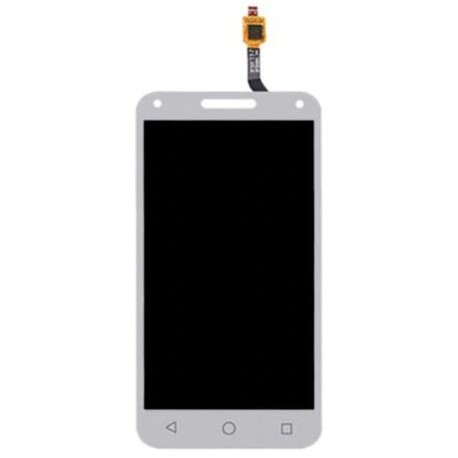 Alcatel One Touch U5 3G 4047 4047D 4047G OT4047 OT4047G OT4047D - Biały ekran LCD + ekran dotykowy, szkło dotykowe, panel dotykowy