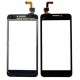 Huawei G620 G620-UL01 - Čierna dotyková vrstva, dotykové sklo, dotyková doska + flex
