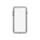 Apple iPhone 7 Plus / 8 Plus - LifeProof Nëxt - Trwała obudowa - Przezroczysty, Czarny