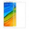 Ochranné tvrdené krycie sklo pre Xiaomi Redmi 5 - biele