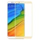 Protective tempered glass for Xiaomi Redmi 5 Plus - gold