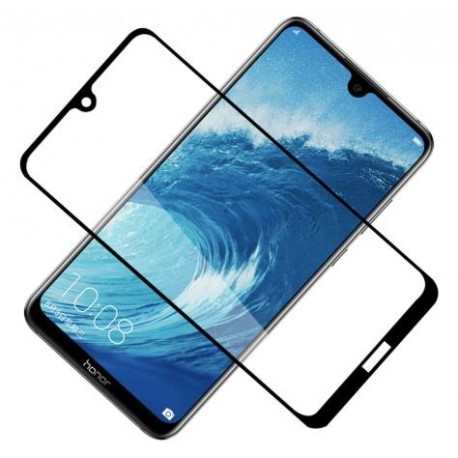 Ochranné tvrzené krycí sklo pro Huawei Y7 2019 / Y7 Pro 2019 - černé