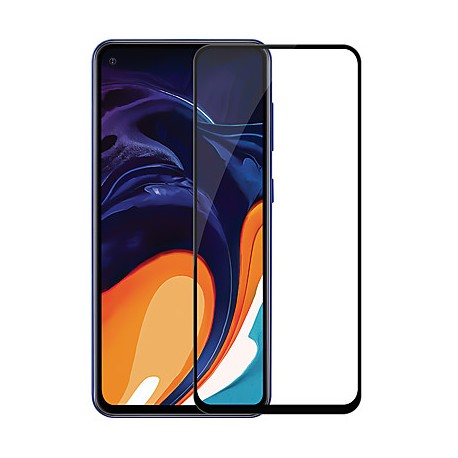 Protective Tempered Tempered Glass for Samsung Galaxy A60 - Black
