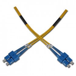 Opticord SC-SC 09/125, 0,5m - optický kábel