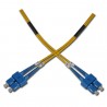 Opticord SC-SC 09/125, 0,5m - optický kabel 