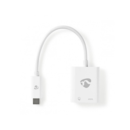Nedis Cable adapter USB 3.1 Type-C to HDMI, 0.2m, white