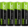 Battery Green Cell AA HR6 2600mAh - 4 pieces