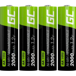 Batéria Green Cell AA HR6 2000mAh - 4 kusy