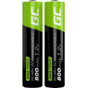 Battery Green Cell AAA HR03 800mAh - 2 pieces