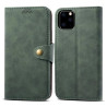 Lenuo Leather flipové pouzdro pro iPhone 11 Pro, zelené