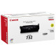 Toner Canon CRG-732 (CRG732Y), 6400 pages, yellow