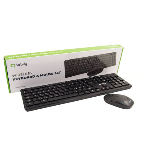 Set bezdrátové klávesnice s myší