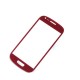 Samsung Galaxy S3 Mini i8190 - Červená dotyková vrstva, dotykové sklo, dotyková doská