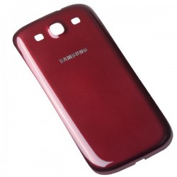 Samsung Galaxy S3 i9300 Neo i9305 9301 - plastikowa tylna pokrywa baterii - wina