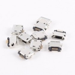 Micro USB Connector Type B Female 5pin SMT Socket
