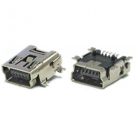 Konektor Mini USB Typ B Female 5Pin SMT SMD Socket