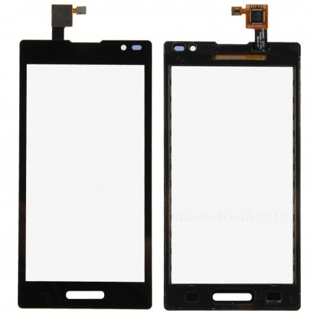 LG Optimus L9 - Dotyková vrstva - Černé přední sklo + flex